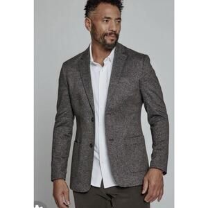 7 Diamonds Men's Stretch Gray Blazer Sz L (44” Chest )